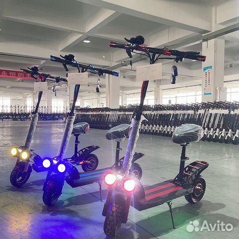 Электросамокат с сиденьем взрослый лучше kuugo купить в Москве с ...