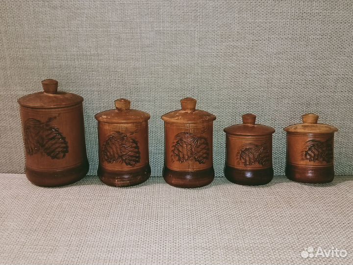 Деревянные солонки СССР