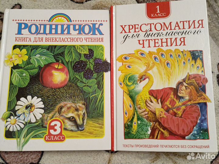 Книги для внеклассного чтения