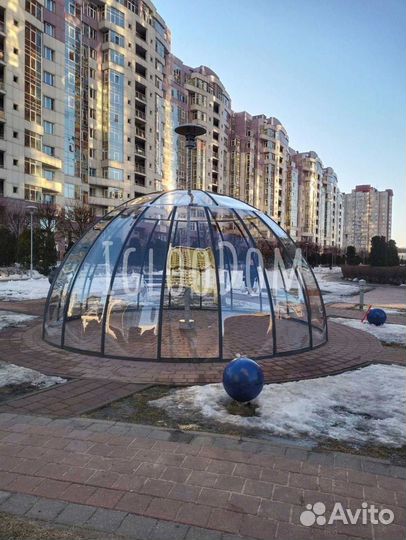 Беседка для глэмпинга