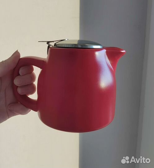 Чайник заварочный красный