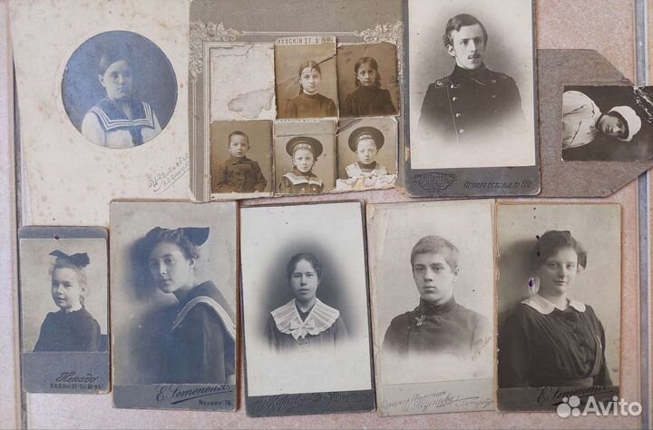 Старинные фотографии дети до 1917 Санкт Петербург