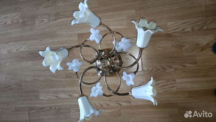 Люстра и 2 бра