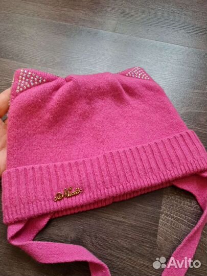 Шапка кошка на девочку