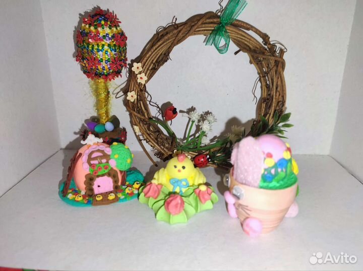 Пасхальная миниатюра для кукол
