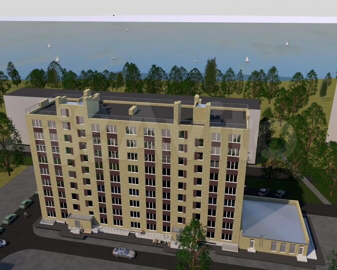 1-к. квартира, 42,2 м², 6/9 эт.