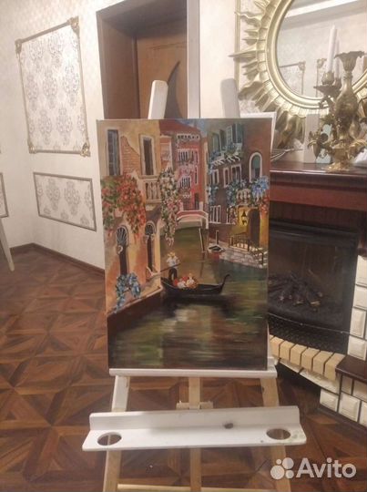 Картина маслом на холсте большая