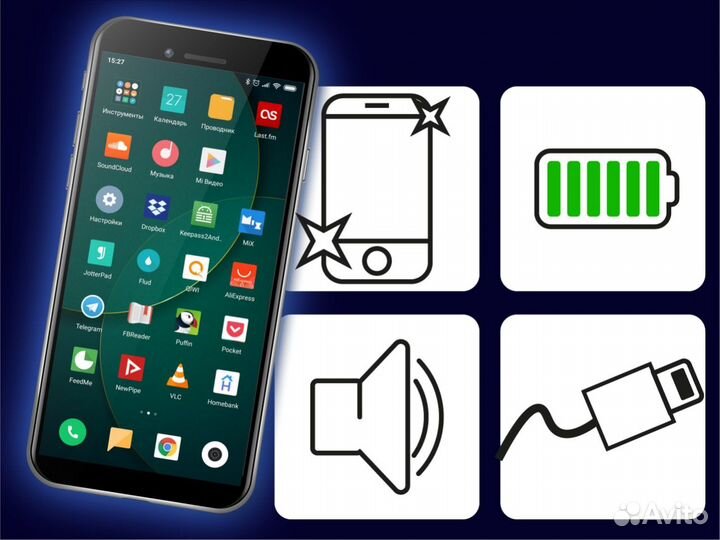 Профессиональный ремонт телефонов