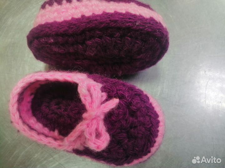 Вяжу обувь на заказ