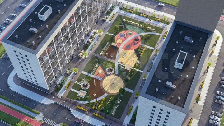 2-к. квартира, 47,1 м², 8/17 эт.