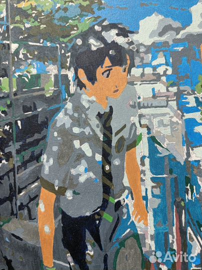 Картина по номерам / не законченная (твое имя)