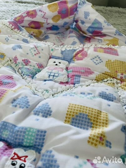 Конверт на выписку и в коляску демисезонный