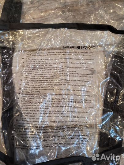 Дождевик на коляску concord