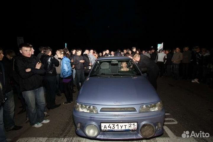 Передний бампер WRC на ваз 2110-2112