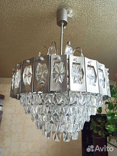 Плафоны для люстры, подвески винтаж