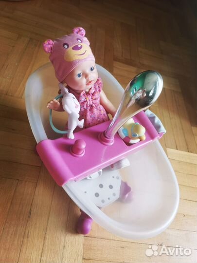 MY little baby born Топ-топ и ванна ZC оригинал