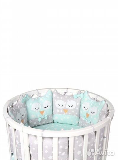 Бортики в детскую кроватку