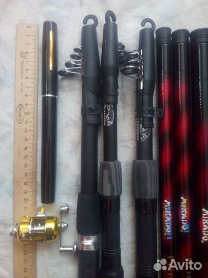 Удилище mikado. Princess. + спиннинг окума(okuma)