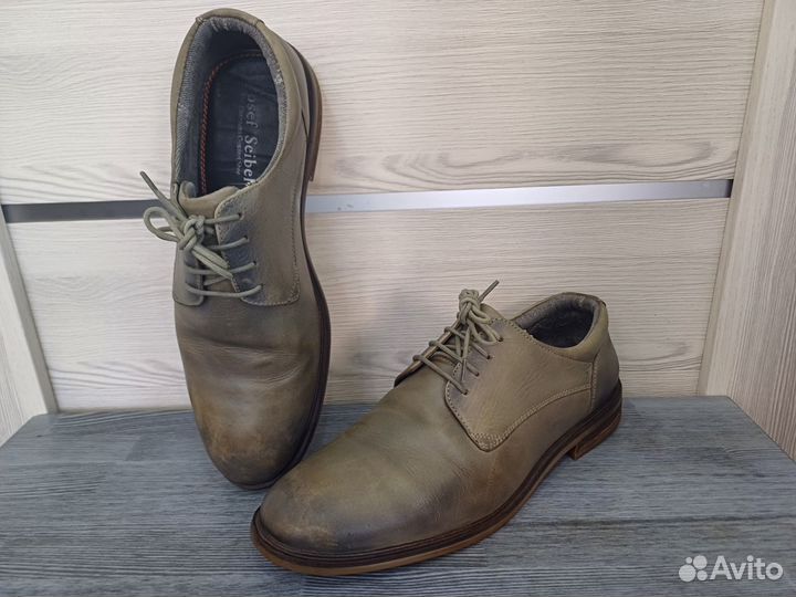 43р. Josef Seibel. Кожанные полуботинки
