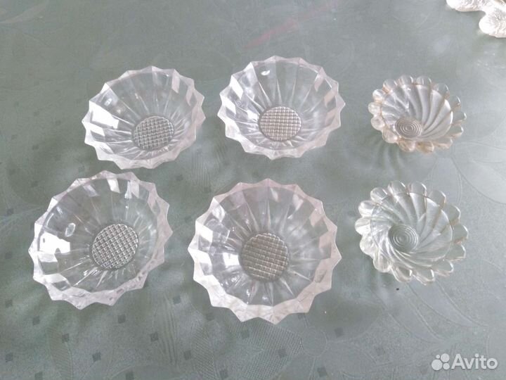 Розетки для варенья, вазочки СССР