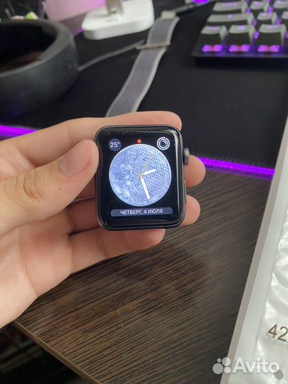 Часы apple watch series 3 42mm