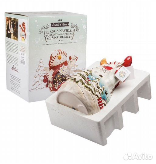 Статуэтка сувенир снеговик Италия новый год