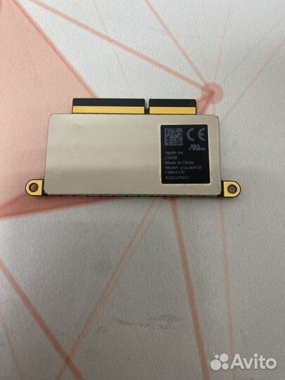 SSD 256gb macbook pro 13 A1708 2016