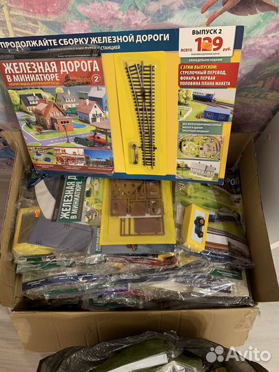 Железная дорога в миниатюре eaglemoss коллекция