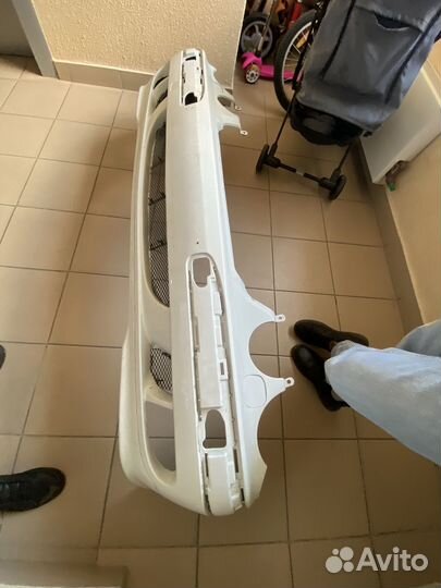 Передний бампер w210 рестайлинг