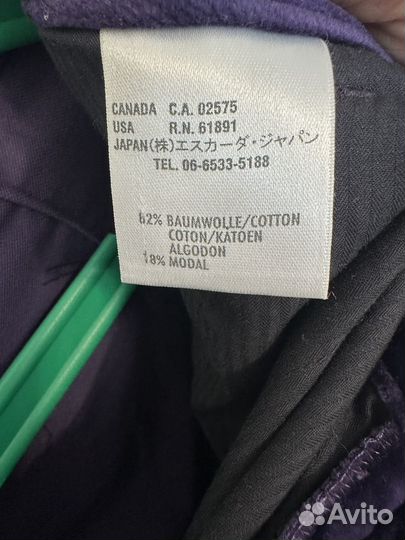 Бархатные брюки escada sport 42