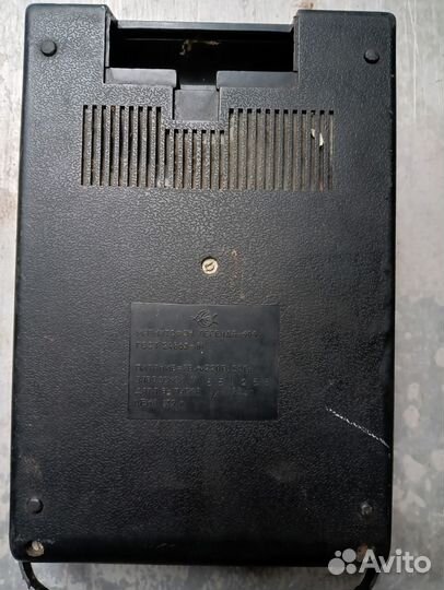 Советский кассетный магнитофон