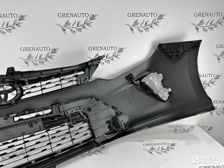 Бампер в сборе рест.2 под омыв. Camry 55 2017-18г