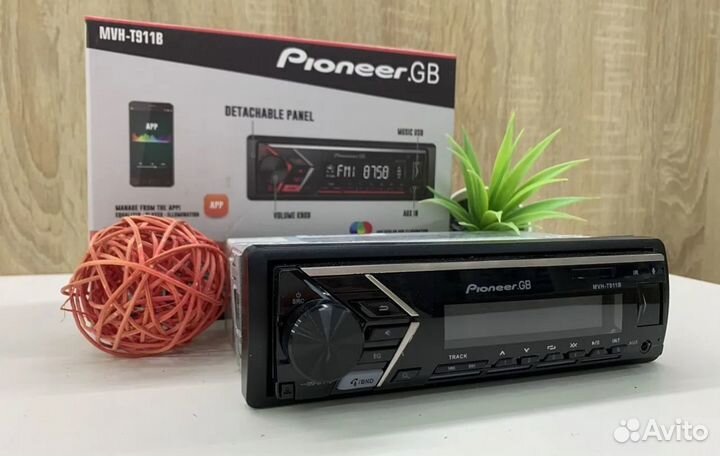 Магнитола Pioneer 911 полупроцессорная Bluetooth