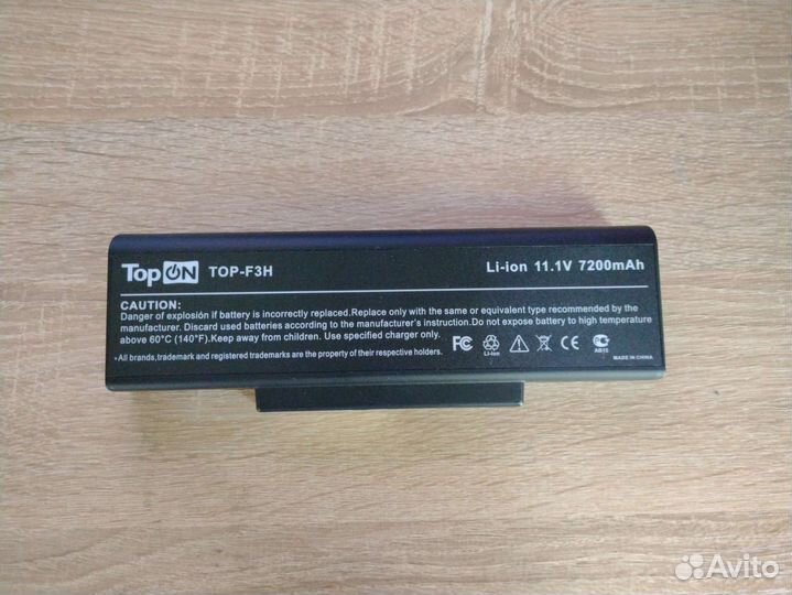 Аккумулятор для ноутбука asus новый