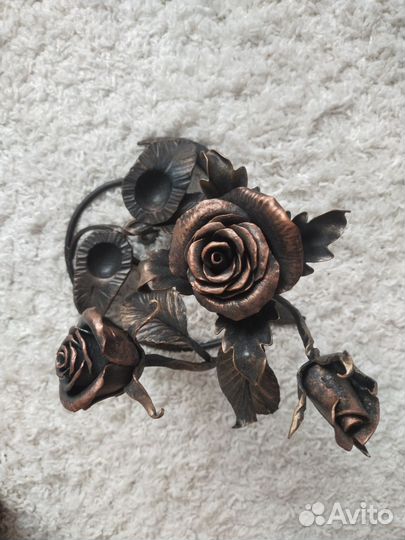 Кованая роза