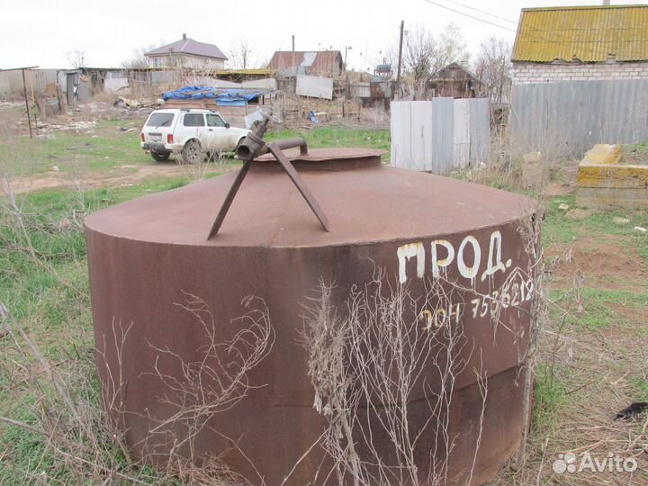 Бак для воды металлический