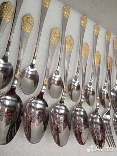Столовый набор ложки и вилки новый