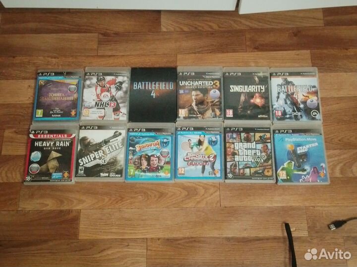 Диски на Sony PS3