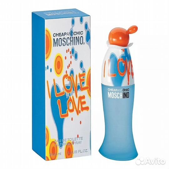 Moschino I Love Love, Туалетная вода, Оригинал