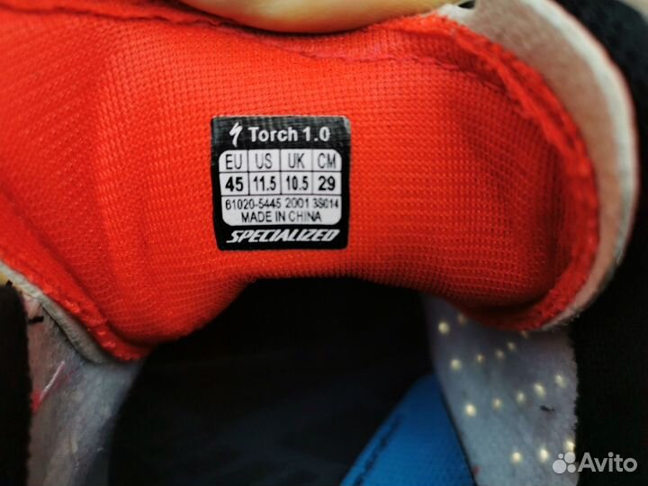 Велотуфли шоссейные 44