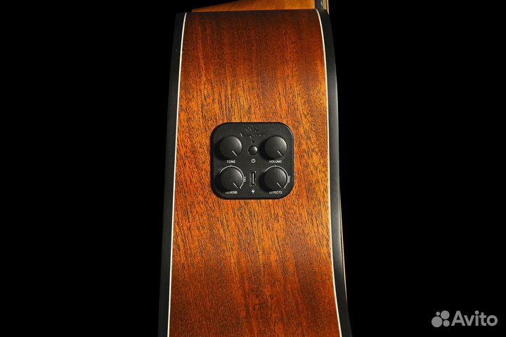 Трансакустическая гитара kepma