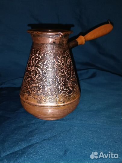 Турка для кофе медная