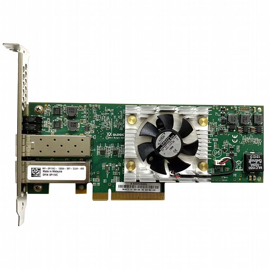 [0P11VC] Сетевой Адаптер Dell Qle8262-Cu-Del Pci 10gb