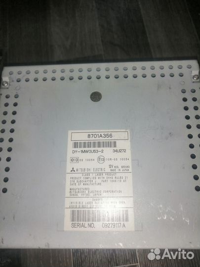 Штатная магнитола для pajero