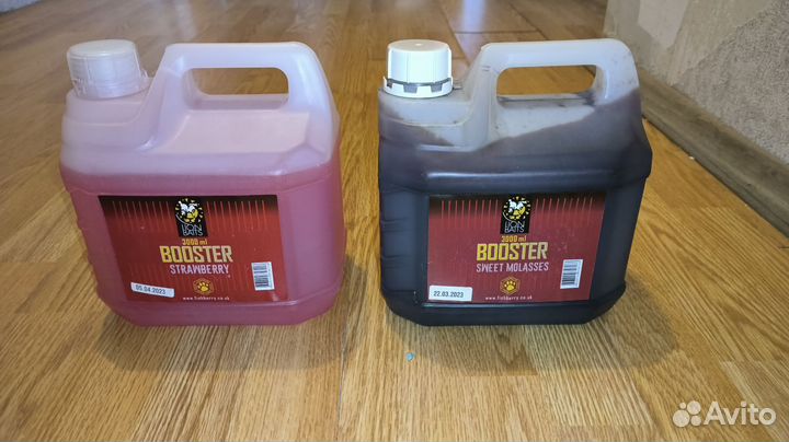 Бустеры клубника и сладкая меласса