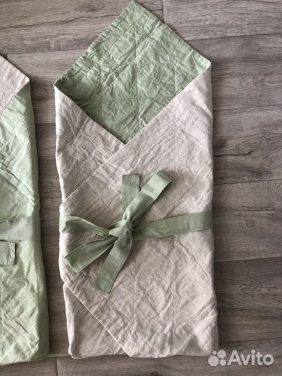 Конверт одеяло на выписку весна-лето