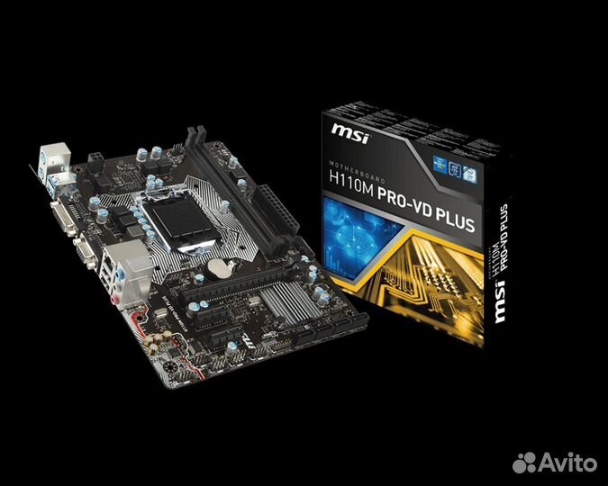 Мат плата h110m pro vd plus lga 1151