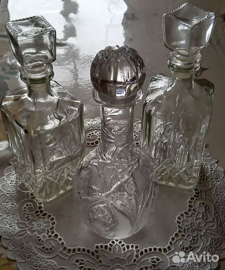 Штофы и графины СССР