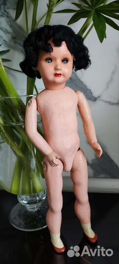 Антикварная кукла sfbj, 37 см., размер тела 3