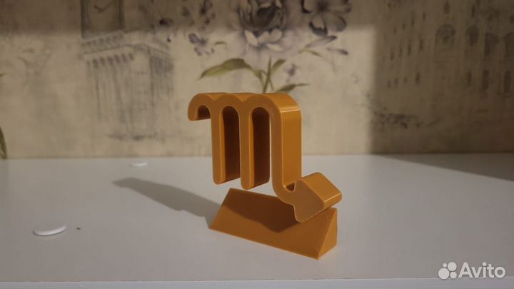 Статуэтка Зодиакальный Гороскоп Скорпион 3Д (Торг)